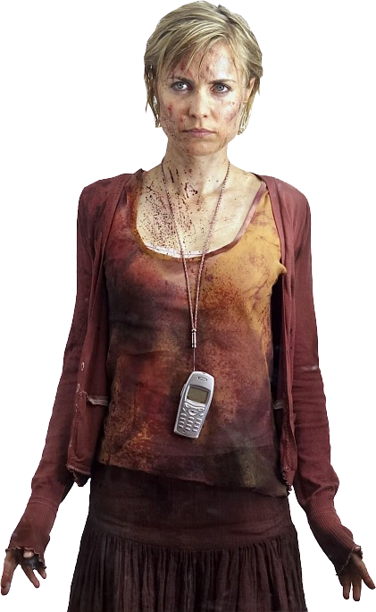 Rose Da Silva con determinación en una escena de la película Silent Hill 2006