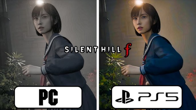 Silent Hill f PC vs PS5 storage requirements comparison chart