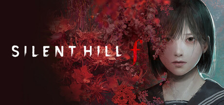Logos of platforms where Silent Hill f is available: PlayStation 5, Xbox Series X, and Steam PC