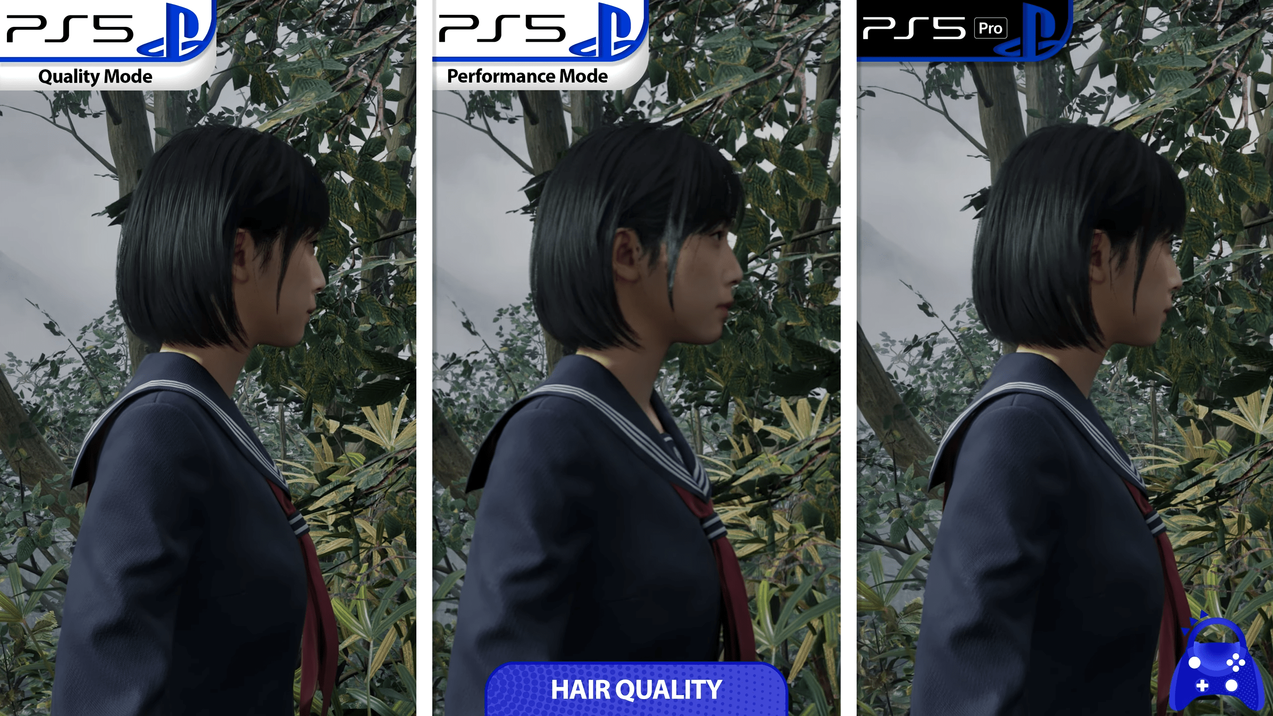 PS5 Pro PSSR artifacts example showing noise and visual distortion