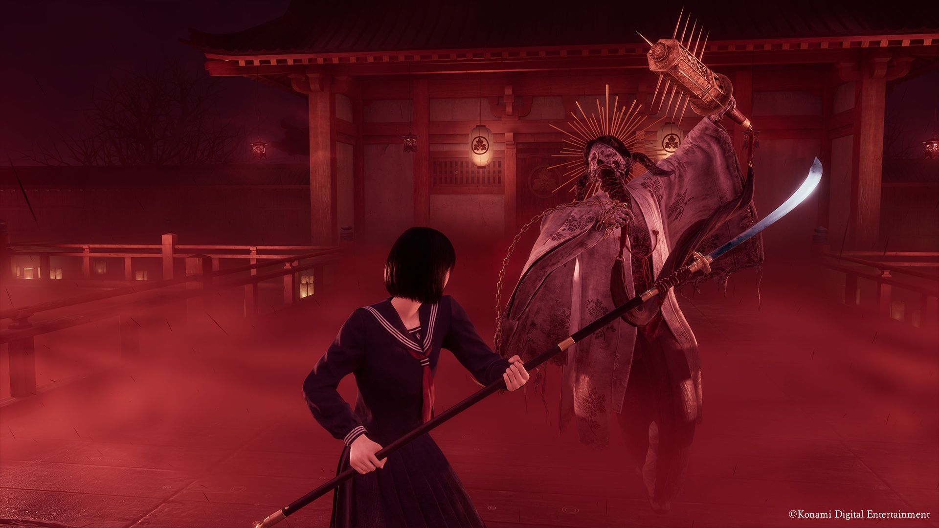 Silent Hill f strategische Vermeidung und Ausweich-Gameplay