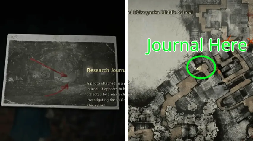 Heiliges Schwert Tagebuch Standort in Silent Hill f