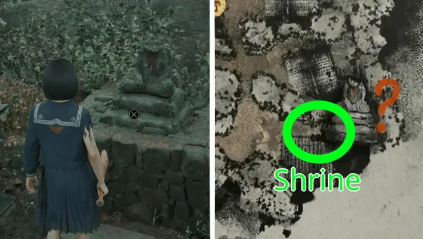 Jizo-Denkmal Standort in Silent Hill f
