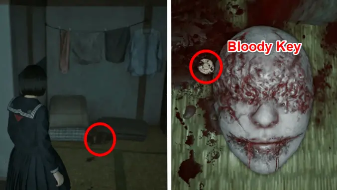 Silent Hill F Ebisugaoka Blutiger Schlüssel Standort