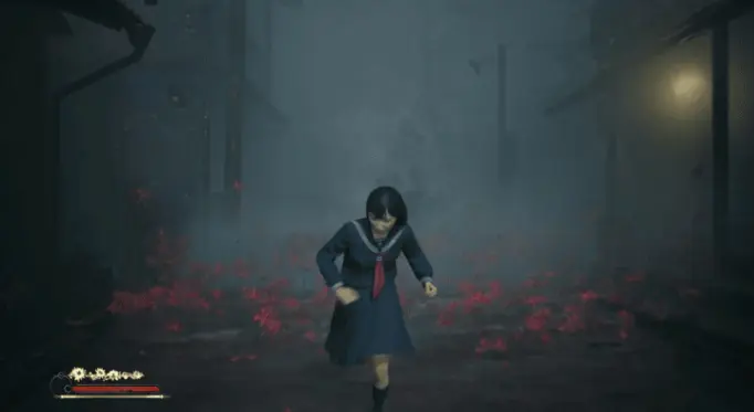 Silent Hill F Ebisugaoka Fliehe vor dem Nebelmonster