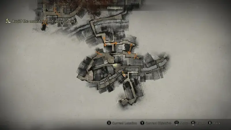 Position des versteckten Torbogens in den Silent Hill f Kanälen
