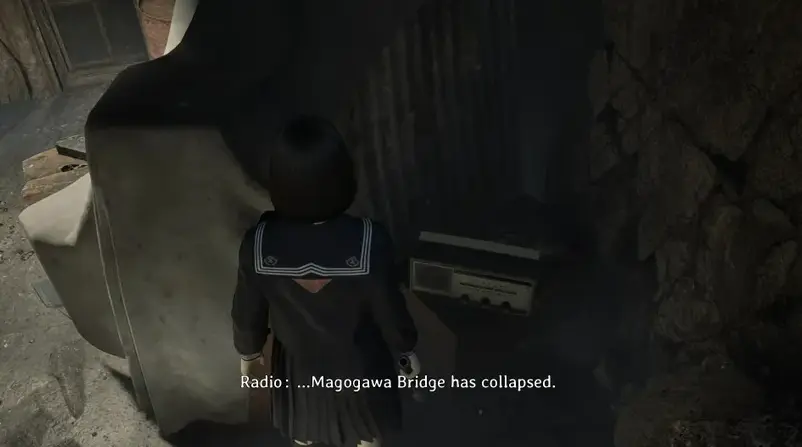 Radioübertragung über die Magogawa-Brücke in Silent Hill f