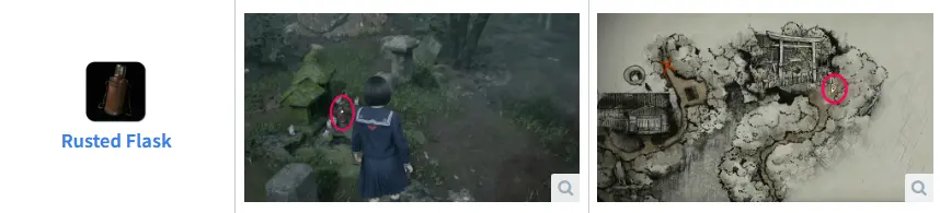 Rostige Flasche Standort in Silent Hill f