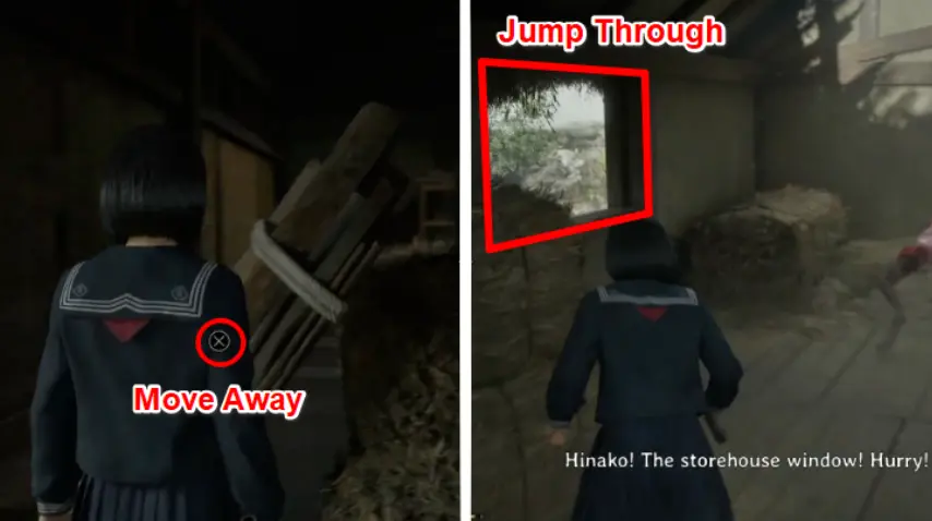 Flüchte durch das Lagerhaus in Silent Hill f