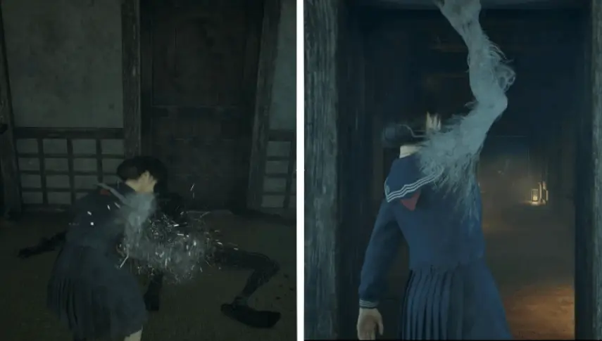 Demonstration der Fuchsarm-Fähigkeit in Silent Hill f