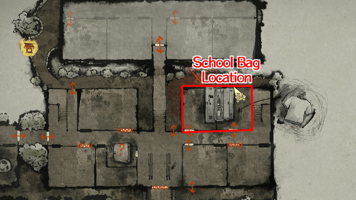 Silent Hill f Schulranzen Karte