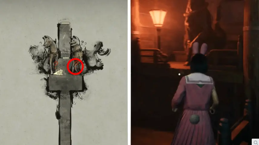 Silent Hill f Heilige Tür Standort