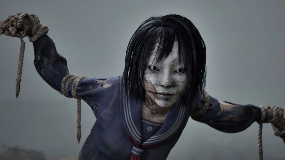 Capture d'écran de gameplay de Silent Hill f montrant des éléments d'horreur