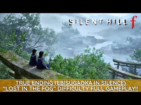 Brouillard surnaturel engloutissant Ebisugaoka dans Silent Hill f