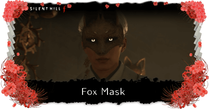 Personnage au Masque de Renard de Silent Hill f guidant Hinako