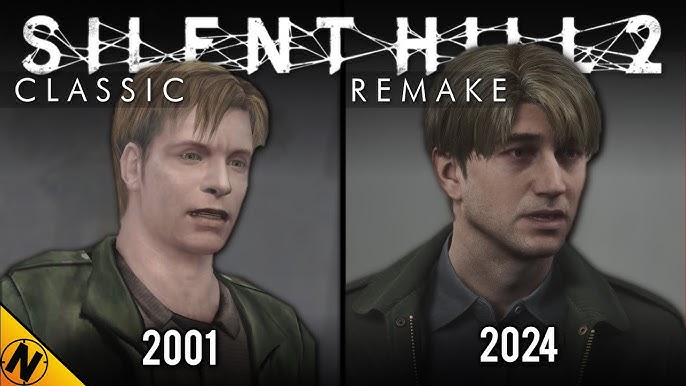 Silent Hill 2 Remake-Vergleich mit aktualisierter Grafik und verbesserten atmosphärischen Effekten