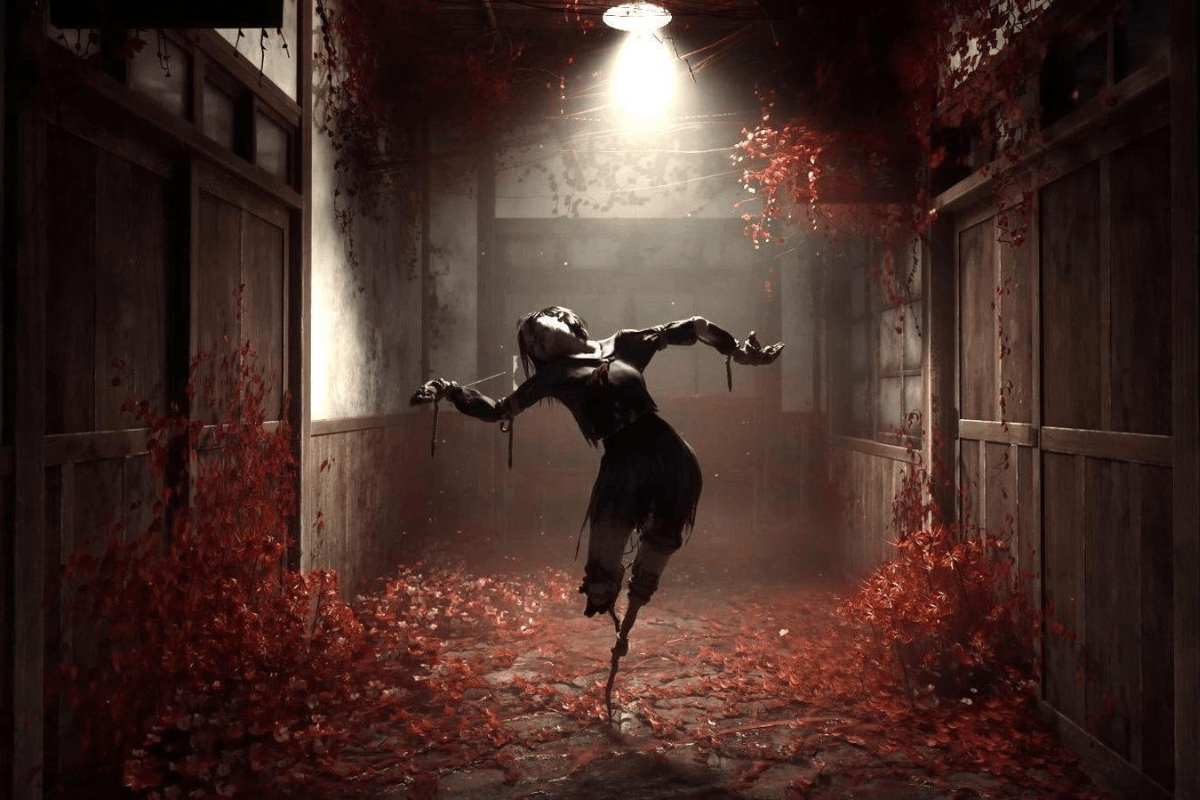 Silent Hill f Gameplay mit seinem markanten japanischen Setting und grotesken Kreaturendesigns