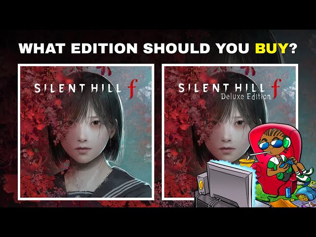 Silent Hill f promotional art featuring a haunting, floral-infused Japanese setting