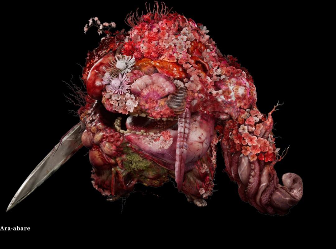 Symbolic monster design in Silent Hill f representing guilt