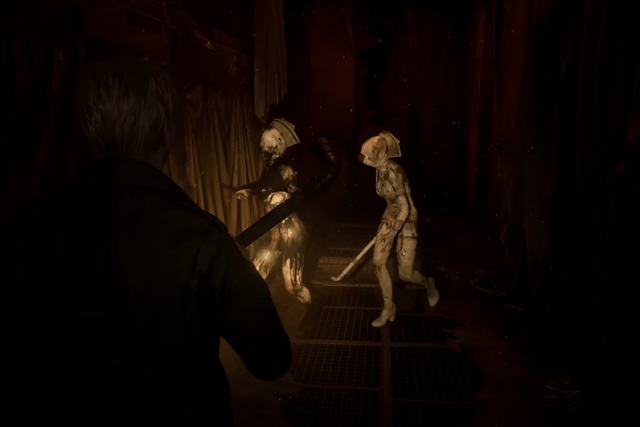 The Otherworld transition in Silent Hill f: rust and decay overtaking reality