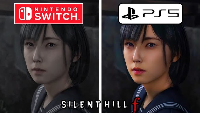 Comparaison montrant le potentiel graphique de Silent Hill f sur le matériel Switch
