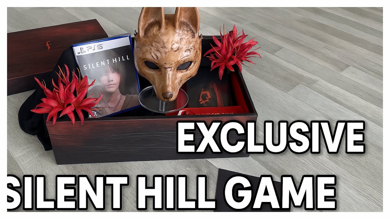 Concept art of potential Silent Hill f collector's edition contents